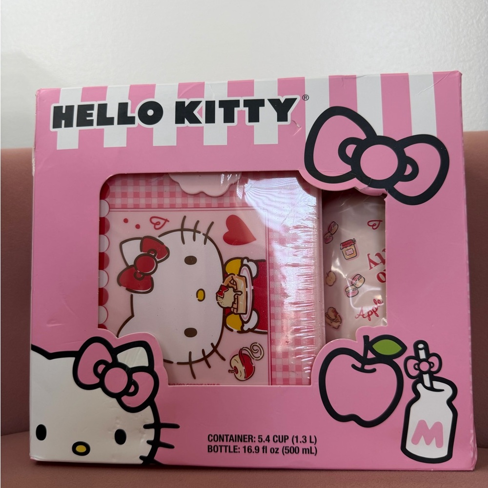 Hello Kitty Pink and White Storage Box